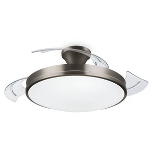 Philips Atlas Fan Ceiling Light 35+28 W 1 bulbs LED IP20 Nickel - Photo 1/1