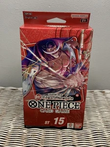 One Piece TCG Red Edward Newgate Starter Deck ST-15 Englisch - Bild 1 von 3