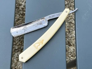 ⭐️ANCIEN RASOIR COUPE CHOUX SPARTACUS THIERS ISSARD 889 6/8 OLD STRAIGHT RAZOR - Photo 1/12