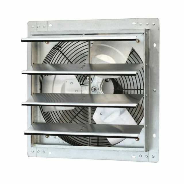 iLIVING ILG8SF16V 16" Wall-Mounted Variable Speed Shutter Exhaust Fan