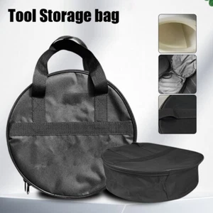 Vehicles Battery Jumper Cable Bag Car Charger Protective Storage Round Bag - Picture 1 of 20
