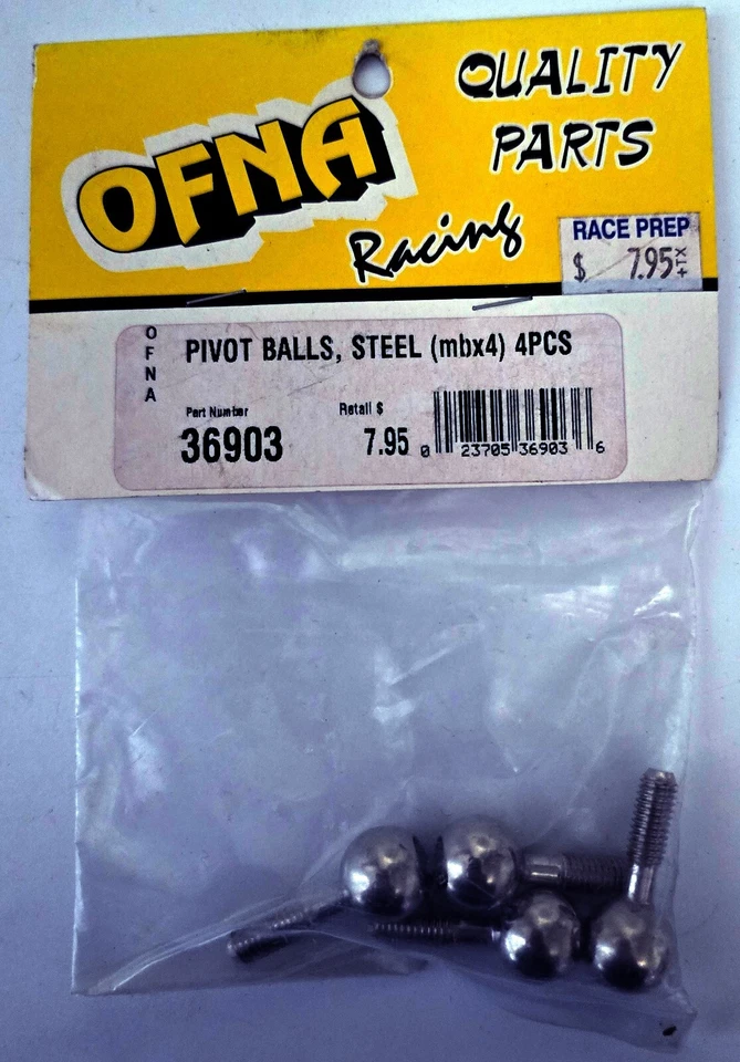 Ofna Jammin HoBao OFN 36903 Steel Pivot Balls (4pcs) - Image 1 of 1