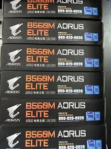 Placa madre GIGABYTE B560M AORUS ELITE lga1200 10a/11a generación CPU Intel Core i9 - Imagen 1 de 4