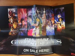 Póster promocional Star Wars 2012 Galactic Files Series 2 - Imagen 1 de 1