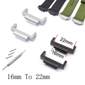 Kit adaptadores de plástico 16-22 mm para conector Casio GW5000 GBX100 DW5600 GWM5610 - Imagen 1 de 7