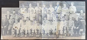 BOLTON WANDERERS 1967 Team signed Newspaper Photo Picture NAT LOFTHOUSE - Picture 1 of 1