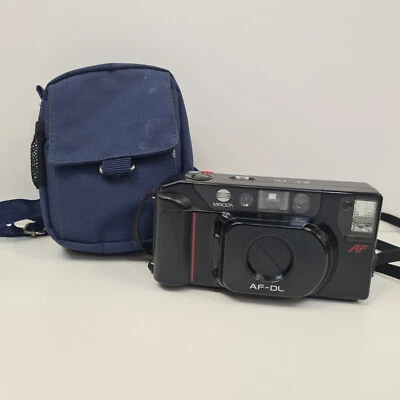 Minolta AF-DL 35MM Film Camera Film Tested Fully Working With Case - Image 1 of 4
