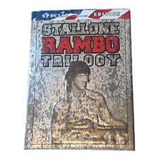 Rambo Trilogy DVD Box Set Special Edition Steel Case Sylvester Stallone Region 1
