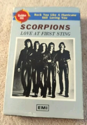 Scorpions Love At First Sting Cassette Tape RARE Korea Pressing Vintage 1984 - Image 1 of 4