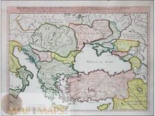 Imperii Orientalis antikes Byzantinisches Reich De l'Isle 1789