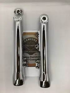 2009 HARLEY DYNA LOW RIDER EFI FXDI 45400034 FORK LEGS SLIDER CHROME OEM G5C5-80 - Foto 1 di 12