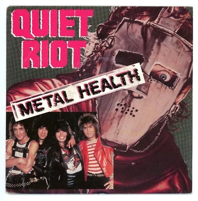 Quiet Riot/Mental Health + 1 (Live) (Holland/7" Vinyl Record) - Image 1 of 3