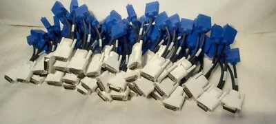 45 QTY New HP 338285-008 DMS to Dual VGA Video Adapter Y-Splitter Cables - Image 1 of 4