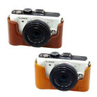 New HORUSBENNU Genuine Leather Camera Half /Bottom case for Panasonic LUMIX GF-1