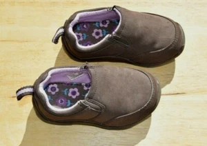 Jumping Beans Toddler Girl Size 5 MED Shoes Brown & Pink - Picture 1 of 6