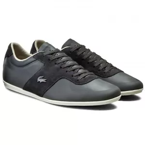 Lacoste Schuhe Turnier Freizeitschuh Sneaker Grau Herren 316 1 CAM dk Gr. 42.5 - Bild 1 von 5