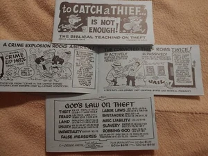1974 Vic Lockman To Catch A Thief Biblical Teaching On Theft - Picture 1 of 4