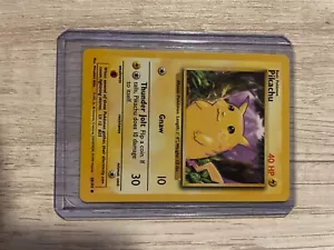 vintage Pikachu 58/102 Yellow Cheeks Base Set Pokemon Card - Picture 1 of 2