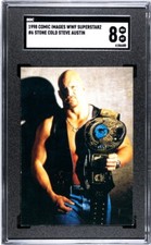 1998 Stone Cold Steve Austin Comic Images Superstarz WWF Rookie CARD SGC WWE WCW