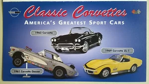 Chevrolet : Classics Corvettes : Brochure publicitaire DANBURY MINT - Picture 1 of 3