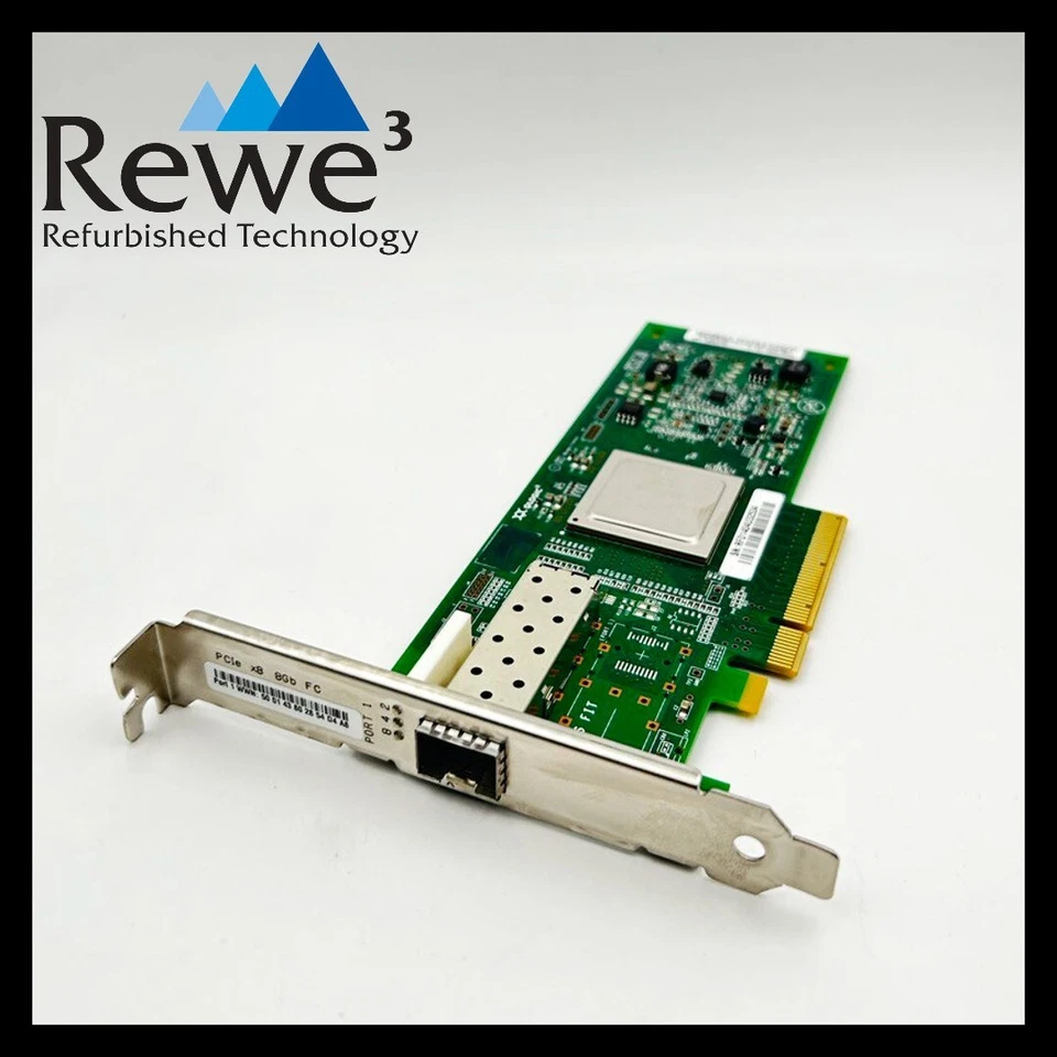 HP 489190-001 Adattatore di rete HP 81Q PCI-e FC QLogic HBA 8GB AK344-63002 - Immagine 1 di 1