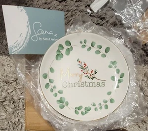 Sara davies CHRISTMAS  - CAKE PLATE set of 4 - LOOKS GREAT - Picture 1 of 4