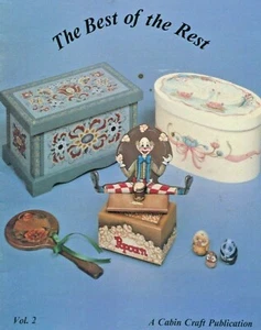 The Best Of The Rest Vol. 2 Cabin Craft Tole Decorative Painting Patterns Book - Picture 1 of 8