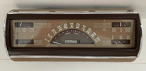 1940 1941 1942 1946 Chevy RESTORED truck suburban dash instrument cluster 12 V - Picture 1 of 5