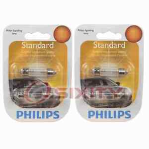2 pc Philips Map Light Bulbs for Toyota Avalon 2003-2004 Electrical Lighting rb