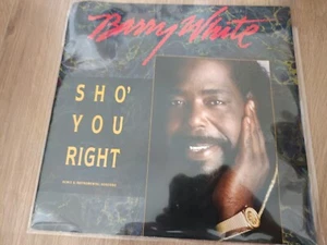 12" MAXI -Barry White – Sho' You Right ( remix version ) UK 1987 EX/NM - Picture 1 of 1