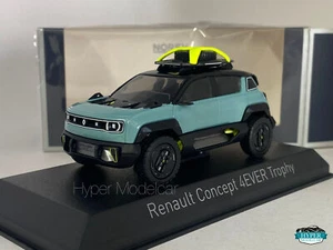 NOREV 1/43 RENAULT CONCEPT 4EVER TROPHY E-TECH ELECTRIC 2023 BLUE ART.517966 - Picture 1 of 2