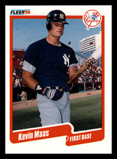 1990 Fleer Update Kevin Maas  #U-113 New York Yankees