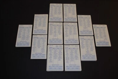 1989 Strat O Matic Baseball Season Card Set (Average to Above Average Condition) - Image 1 of 4
