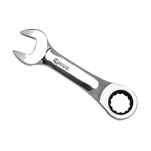 Genius Tools 11/16" Stubby Combination Ratcheting Wrench - 770222 - Picture 1 of 5