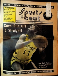 Sports Beat Magazine November 13 1977 Walt Frazier Mean Joe Greene Austin Carr - Picture 1 of 1