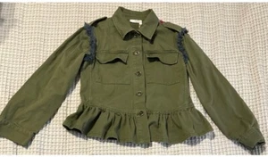 Matilda Jane Girls Moments with You Varsity Jacket Size 12 - Picture 1 of 4