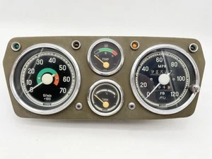 1968 Saab 96 V4 Deluxe Gauge Instrument Cluster  MUST READ ALL! - Foto 1 di 12