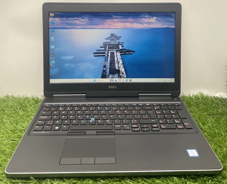 Dell Precision7510 15"FHD Intel i7@2.70Ghz 32GB RAM 256GB SSD Win11 w/GPU-4GB - Image 1 of 4