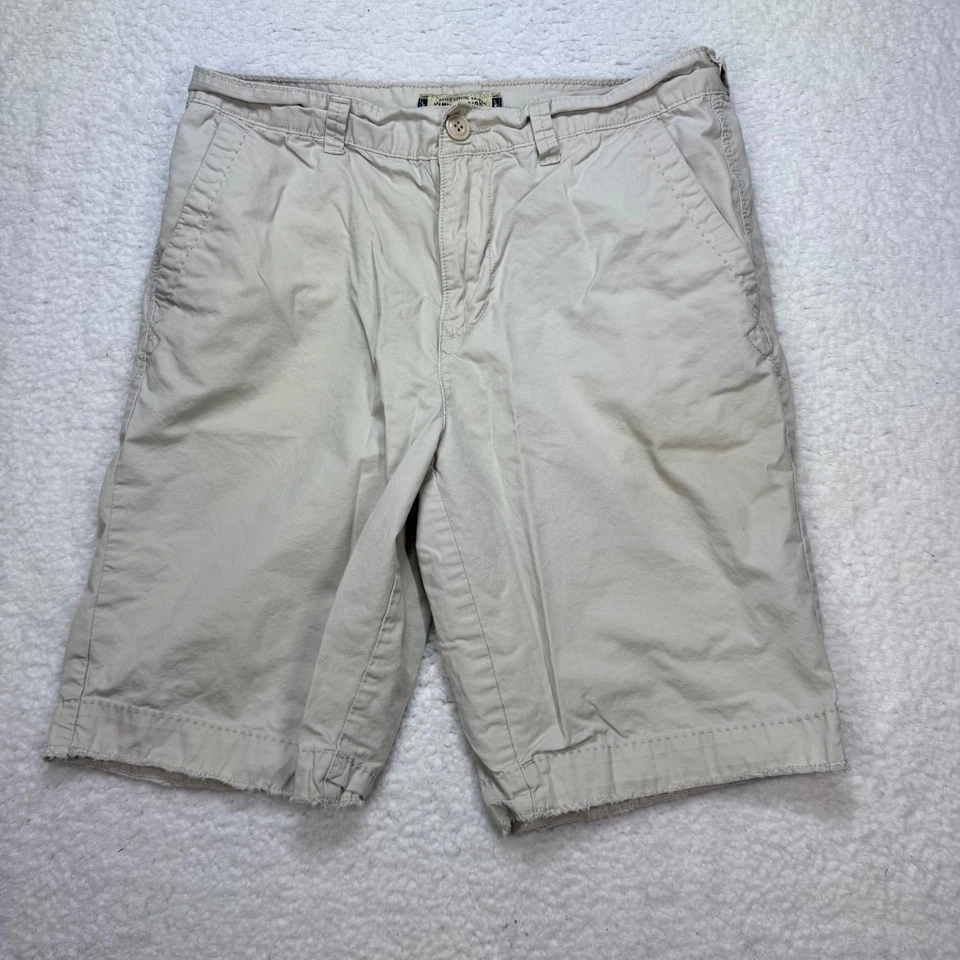 Винтажные мужские шорты American Rag 33 хаки повседневные хлопковые - Изображение 1 из 4