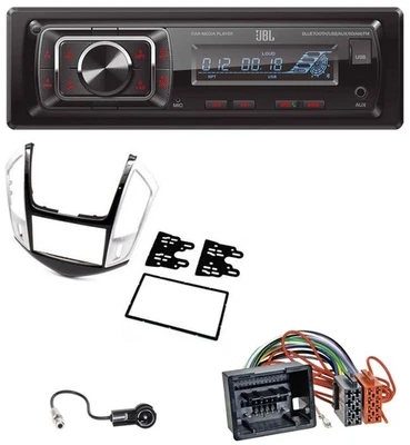 Radio de coche JBL SD AUX MP3 USB Bluetooth para Chevrolet Cruze 2011-2016 plata Foto 1 de 4