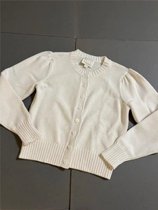 STS Sail to Sable weiße Strickjacke Pullover Größe S - Bild 1 von 5