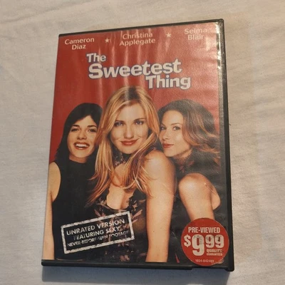 The Sweetest Thing DVD, Unrated, Blockbuster, 2003, Cameron Diaz, Selma Blair - Image 1 of 3
