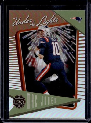 2022 Panini Legacy Mac Jones Under the Lights Bronze #43/100 Patriots - Image 1 of 2