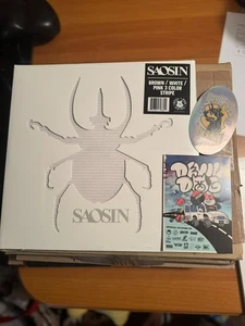 Saosin Self Titled Beetle Album Vinyl Record /400 Brown, White, Pink Neapolitan - Picture 1 of 2
