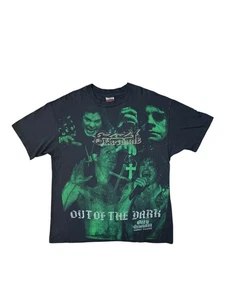 Vintage 90s Ozzy Osbourne Peyote AOP Shirt Sz XL Osmosis World Tour Mexico 1995 - Picture 1 of 14