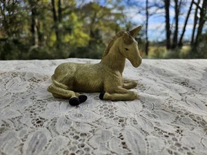 Krippe Esel oder Burro Krippenfigur Weihnachten Tierfigur Biskuit - Bild 1 von 7