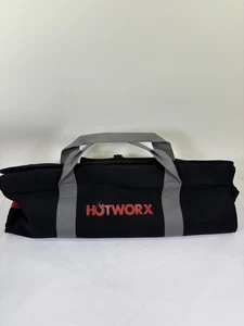Hotworx Mat Toalla Gimnasio Bolsa Lona Yoga Equipaje de Mano Bolso Negro Solo 25” - Imagen 1 de 16