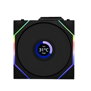 Lian Li UNI Fan TL - LCD Wireless 120 - Single Pack - 2.4 GHz Wireless... - Photo 1/8