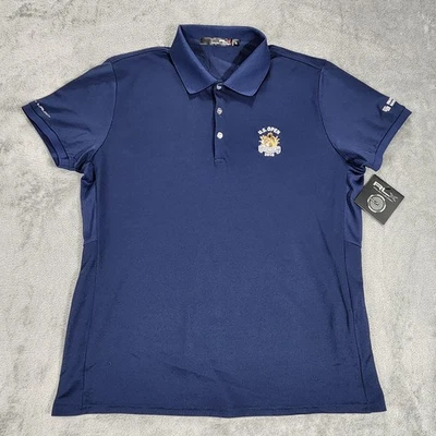 Camisa polo RLX Ralph Lauren para mujer XL azul golf US Open Oakmont 2016 nueva con etiquetas Foto 1 de 4
