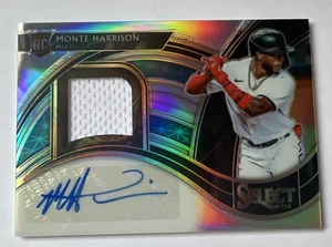 2021 Select Monte Harrison Prizm Jersey Auto RC Autograph Relic 31/199 - Picture 1 of 2